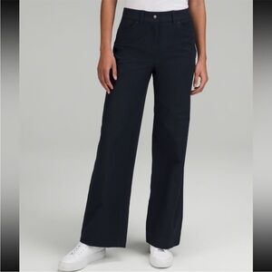 lululemon athletica wide leg Black Trousers